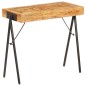 vidaXL Mesa consola de madera maciza de mango 80x40x75 cm