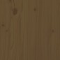 vidaXL Mesa de centro de madera maciza de pino marrón miel Ø40x60 cm vidaXL Mesa de centro de madera maciza de pino marrón miel Ø40x60 cm