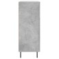 vidaXL Aparador de madera de ingeniería gris hormigón 69,5x34x90 cm vidaXL Aparador de madera de ingeniería gris hormigón 69,5x34x90 cm