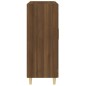 vidaXL Aparador de madera de ingeniería marrón roble 69,5x34x90 cm vidaXL Aparador de madera de ingeniería marrón roble 69,5x34x90 cm