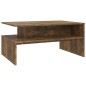 vidaXL Mesa de centro madera contrachapada roble ahumado 90x60x42,5 cm vidaXL Mesa de centro madera contrachapada roble ahumado 90x60x42,5 cm