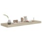 vidaXL Estantes flotantes de pared 4 uds MDF color roble 80x23,5x3,8cm vidaXL Estantes flotantes de pared 4 uds MDF color roble 80x23,5x3,8cm