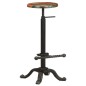 vidaXL Taburetes cocina 2 uds hierro fundido madera maciza reciclada vidaXL Taburetes cocina 2 uds hierro fundido madera maciza reciclada