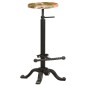 vidaXL Taburetes cocina 2 uds hierro fundido madera maciza reciclada vidaXL Taburetes cocina 2 uds hierro fundido madera maciza reciclada
