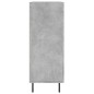 vidaXL Aparador de madera de ingeniería gris hormigón 69,5x34x90 cm vidaXL Aparador de madera de ingeniería gris hormigón 69,5x34x90 cm