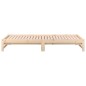 vidaXL Sofá cama extraíble madera maciza de pino 2x(90x190) cm vidaXL Sofá cama extraíble madera maciza de pino 2x(90x190) cm