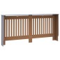 vidaXL Cubierta para radiador MDF gris antracita 172x19x81,5 cm vidaXL Cubierta para radiador MDF gris antracita 172x19x81,5 cm