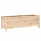 vidaXL Arriate elevado de jardín madera maciza de pino 119,5x40x39 cm vidaXL Arriate elevado de jardín madera maciza de pino 119,5x40x39 cm