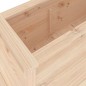 vidaXL Arriate elevado de jardín madera maciza de pino 119,5x40x39 cm vidaXL Arriate elevado de jardín madera maciza de pino 119,5x40x39 cm