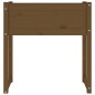 vidaXL Jardinera madera maciza de pino marrón miel 78x40x81 cm vidaXL Jardinera madera maciza de pino marrón miel 78x40x81 cm