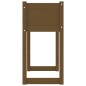 vidaXL Jardinera madera maciza de pino marrón miel 78x40x81 cm vidaXL Jardinera madera maciza de pino marrón miel 78x40x81 cm