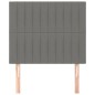 vidaXL Cabeceros 2 unidades de tela gris oscuro 80x5x78/88 cm vidaXL Cabeceros 2 unidades de tela gris oscuro 80x5x78/88 cm