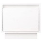 vidaXL Mesitas de noche 2 uds madera maciza de pino blanco 35x34x32 cm vidaXL Mesitas de noche 2 uds madera maciza de pino blanco 35x34x32 cm