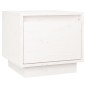 vidaXL Mesitas de noche 2 uds madera maciza de pino blanco 35x34x32 cm vidaXL Mesitas de noche 2 uds madera maciza de pino blanco 35x34x32 cm