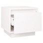 vidaXL Mesitas de noche 2 uds madera maciza de pino blanco 35x34x32 cm vidaXL Mesitas de noche 2 uds madera maciza de pino blanco 35x34x32 cm