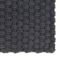vidaXL Alfombra rectangular algodón gris antracita 80x160 cm vidaXL Alfombra rectangular algodón gris antracita 80x160 cm