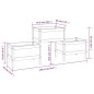 vidaXL Jardinera de madera de pino maciza marrón miel 178,5x44x75 cm
