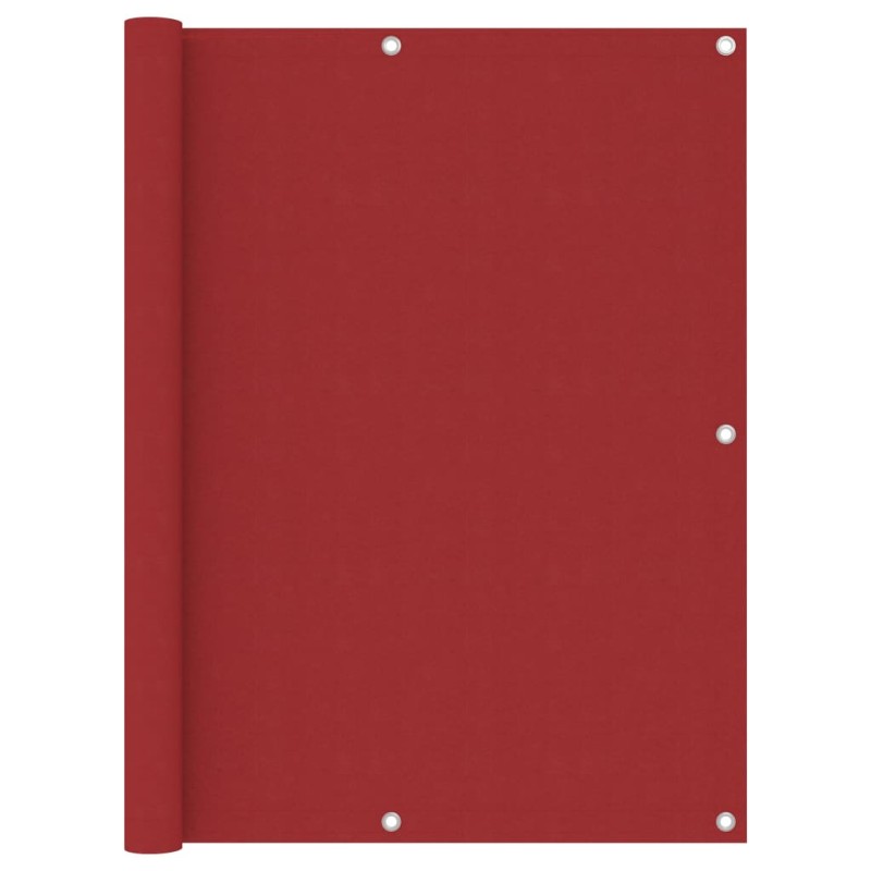 vidaXL Toldo para balcón tela oxford rojo 120x400 cm vidaXL Toldo para balcón tela oxford rojo 120x400 cm