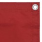 vidaXL Toldo para balcón tela oxford rojo 120x400 cm vidaXL Toldo para balcón tela oxford rojo 120x400 cm