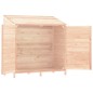 vidaXL Cobertizo de jardín madera de abeto maciza 102x52x112 cm vidaXL Cobertizo de jardín madera de abeto maciza 102x52x112 cm
