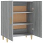 vidaXL Aparador de madera contrachapada gris Sonoma 70x34x90 cm vidaXL Aparador de madera contrachapada gris Sonoma 70x34x90 cm
