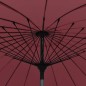 vidaXL Sombrilla de jardín con palo de aluminio rojo burdeos 270 cm