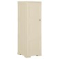 vidaXL Armario de plástico diseño madera blanco angora 40x43x125 cm vidaXL Armario de plástico diseño madera blanco angora 40x43x125 cm