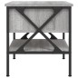 vidaXL Mesita de noche madera de ingeniería gris Sonoma 40x42x45 cm vidaXL Mesita de noche madera de ingeniería gris Sonoma 40x42x45 cm