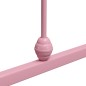 vidaXL Estructura de cama metal rosa 100x200 cm vidaXL Estructura de cama metal rosa 100x200 cm