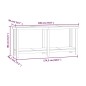 vidaXL Banco de trabajo madera maciza de pino marrón miel 180x50x80 cm vidaXL Banco de trabajo madera maciza de pino marrón miel 180x50x80 cm