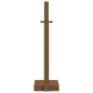 vidaXL Soporte para leña madera maciza pino marrón miel 33,5x30x110 cm vidaXL Soporte para leña madera maciza pino marrón miel 33,5x30x110 cm