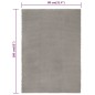 vidaXL Alfombra rectangular algodón gris 80x160 cm vidaXL Alfombra rectangular algodón gris 80x160 cm