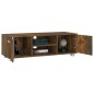 vidaXL Mueble para TV madera de ingeniería roble ahumado 110x40x35 cm