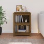 vidaXL Estantería madera maciza de pino marrón miel 50x35x68 cm vidaXL Estantería madera maciza de pino marrón miel 50x35x68 cm