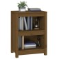 vidaXL Estantería madera maciza de pino marrón miel 50x35x68 cm vidaXL Estantería madera maciza de pino marrón miel 50x35x68 cm