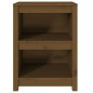 vidaXL Estantería madera maciza de pino marrón miel 50x35x68 cm vidaXL Estantería madera maciza de pino marrón miel 50x35x68 cm
