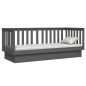 vidaXL Sofá cama madera maciza de pino gris 90x190 cm vidaXL Sofá cama madera maciza de pino gris 90x190 cm