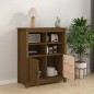 vidaXL Aparador de madera maciza de pino marrón miel 83x41,5x100 cm vidaXL Aparador de madera maciza de pino marrón miel 83x41,5x100 cm