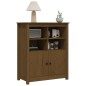 vidaXL Aparador de madera maciza de pino marrón miel 83x41,5x100 cm vidaXL Aparador de madera maciza de pino marrón miel 83x41,5x100 cm