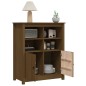 vidaXL Aparador de madera maciza de pino marrón miel 83x41,5x100 cm vidaXL Aparador de madera maciza de pino marrón miel 83x41,5x100 cm