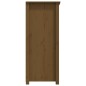 vidaXL Aparador de madera maciza de pino marrón miel 83x41,5x100 cm vidaXL Aparador de madera maciza de pino marrón miel 83x41,5x100 cm