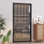 vidaXL Puerta interior vidrio EGS y aluminio negro 102,5x201,5 cm vidaXL Puerta interior vidrio EGS y aluminio negro 102,5x201,5 cm