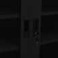 vidaXL Armario de oficina de acero negro 90x40x105 cm vidaXL Armario de oficina de acero negro 90x40x105 cm