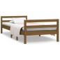 vidaXL Estructura de cama madera maciza de pino marrón miel 80x200 cm vidaXL Estructura de cama madera maciza de pino marrón miel 80x200 cm