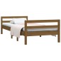 vidaXL Estructura de cama madera maciza de pino marrón miel 80x200 cm vidaXL Estructura de cama madera maciza de pino marrón miel 80x200 cm