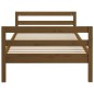 vidaXL Estructura de cama madera maciza de pino marrón miel 80x200 cm vidaXL Estructura de cama madera maciza de pino marrón miel 80x200 cm