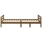 vidaXL Estructura de cama madera maciza de pino marrón miel 80x200 cm vidaXL Estructura de cama madera maciza de pino marrón miel 80x200 cm