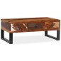 vidaXL Mesa de centro de madera maciza sheesham 90x50x35 cm vidaXL Mesa de centro de madera maciza sheesham 90x50x35 cm