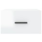 vidaXL Mesitas de noche de pared 2 uds blanco brillo 35x35x20 cm vidaXL Mesitas de noche de pared 2 uds blanco brillo 35x35x20 cm