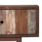 vidaXL Mueble para TV de madera maciza de acacia vintage 118x30x40 cm vidaXL Mueble para TV de madera maciza de acacia vintage 118x30x40 cm